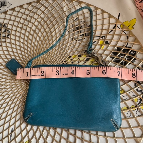 1941 Vintage COACH Leather Wristlet - Picture 8 of 9